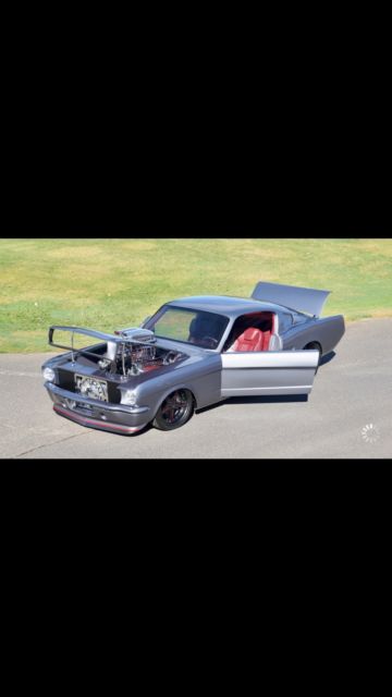 1966 Silver Ford Mustang Fastback