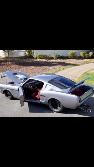 1966 Silver Ford Mustang Fastback