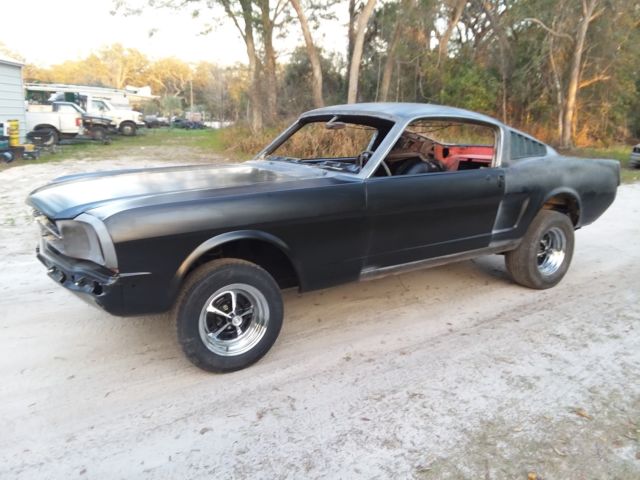 1966 Black Ford Mustang Fastback