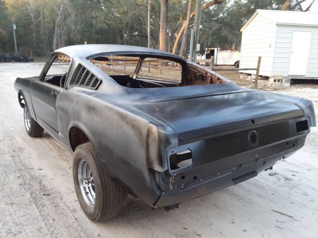 1966 Black Ford Mustang Fastback