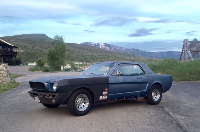 1966 Blue Ford Mustang Coupe