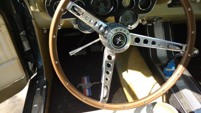 1966 Emerald Green Ford Mustang Coupe