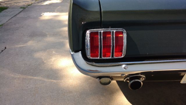 1966 Emerald Green Ford Mustang Coupe