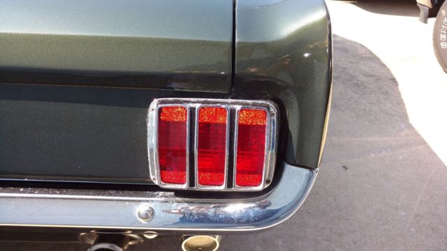 1966 Emerald Green Ford Mustang Coupe