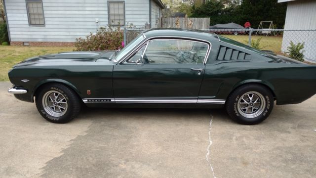 1966 Emerald Green Ford Mustang Coupe