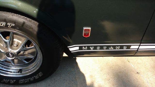 1966 Emerald Green Ford Mustang Coupe