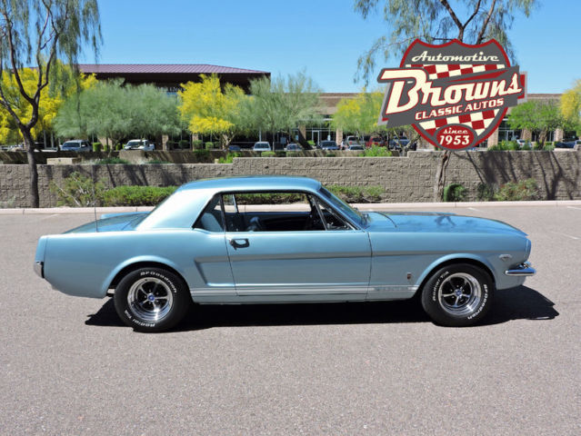 1966 Blue Ford Mustang Coupe