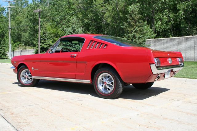 1966 Red Ford Mustang Coupe