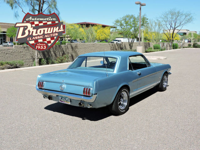 1966 Blue Ford Mustang Coupe