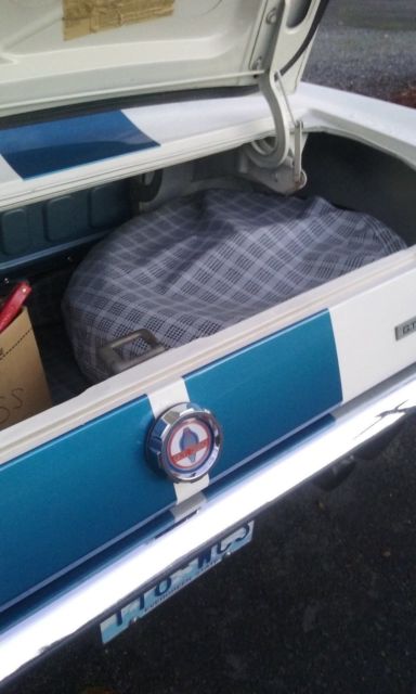 1966 white Ford Mustang Fastback