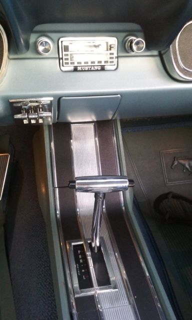 1966 white Ford Mustang Fastback