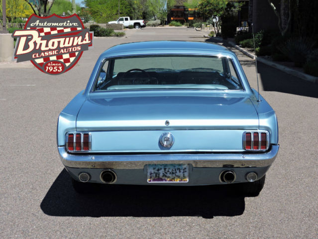 1966 Blue Ford Mustang Coupe