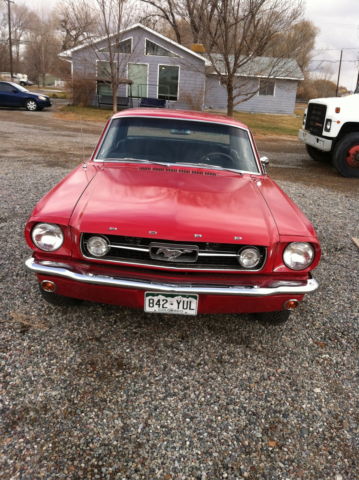 1966 Candy Red Ford Mustang Coupe