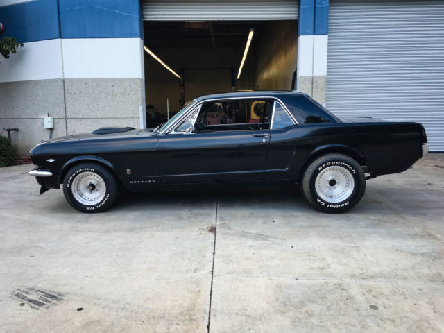 1966 Black Ford Mustang