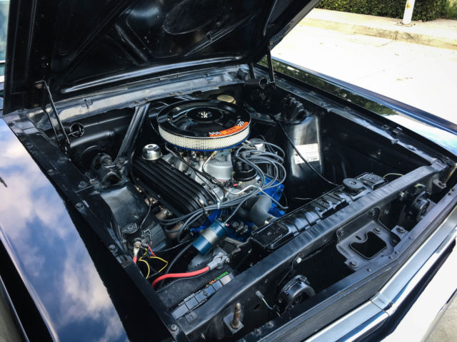1966 Black Ford Mustang