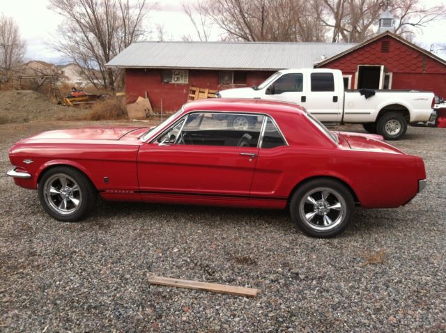 1966 Candy Red Ford Mustang Coupe