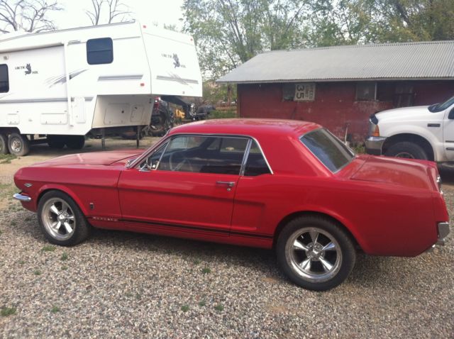 1966 Candy Red Ford Mustang Coupe