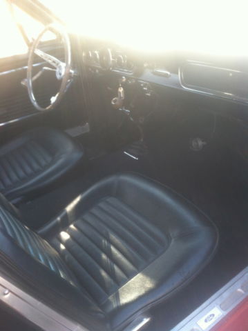 1966 Candy Red Ford Mustang Coupe