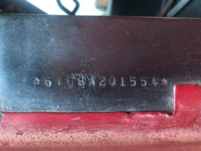 1966 Red Ford Mustang Convertible