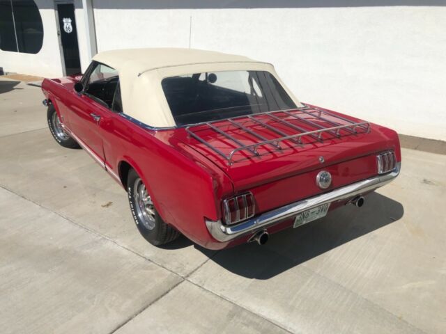 1966 Red Ford Mustang Convertible