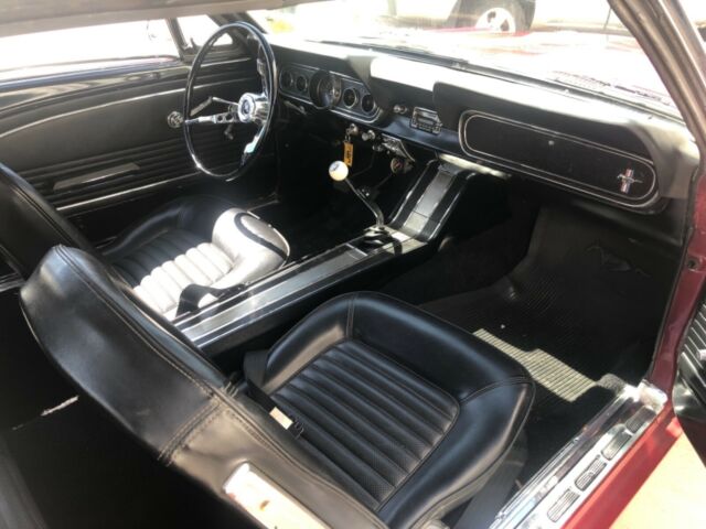 1966 Red Ford Mustang Convertible