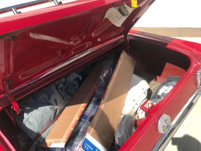 1966 Red Ford Mustang Convertible