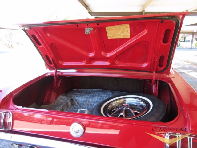 1966 Red Ford Mustang Coupe