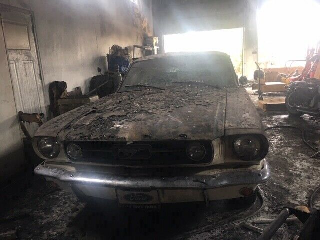 1966 Wimbledon White Ford Mustang Fastback