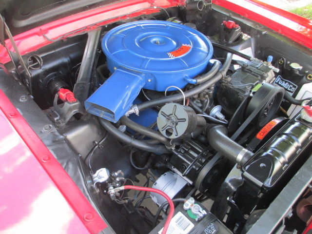 1966 Red Ford Mustang Coupe