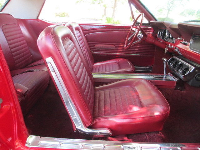 1966 Red Ford Mustang Coupe