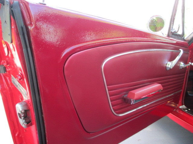 1966 Red Ford Mustang Coupe