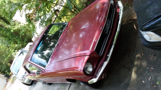 1966 Red Ford Mustang