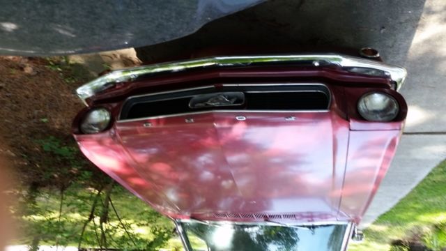 1966 Red Ford Mustang