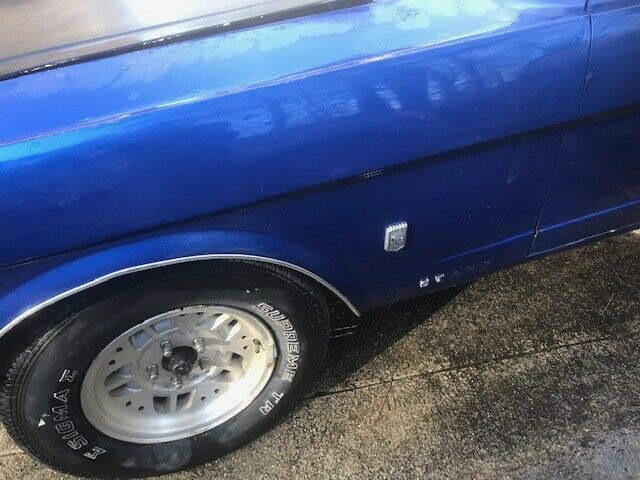 1966 blue Ford Mustang Coupe