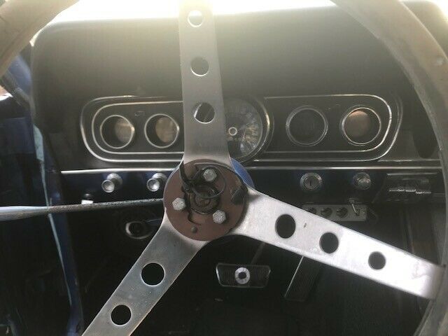 1966 blue Ford Mustang Coupe