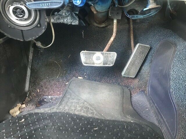 1966 blue Ford Mustang Coupe