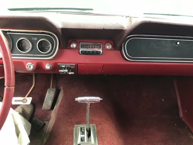 1966 White Ford Mustang Coupe