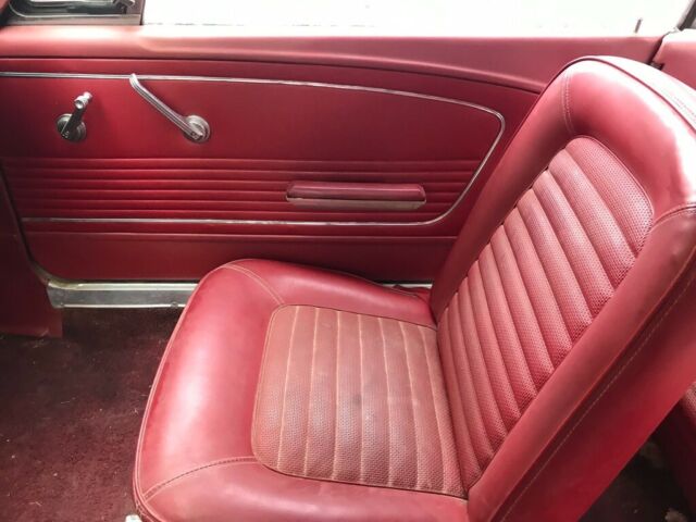 1966 White Ford Mustang Coupe