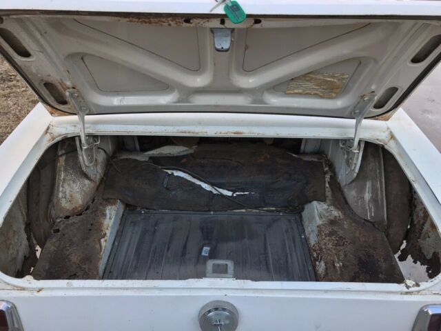 1966 White Ford Mustang Coupe