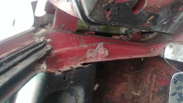 1966 Red Ford Mustang