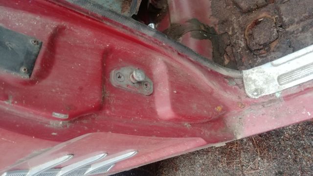 1966 Red Ford Mustang