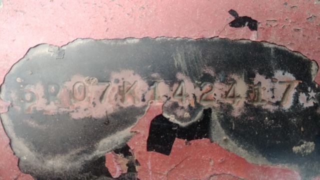 1966 Red Ford Mustang