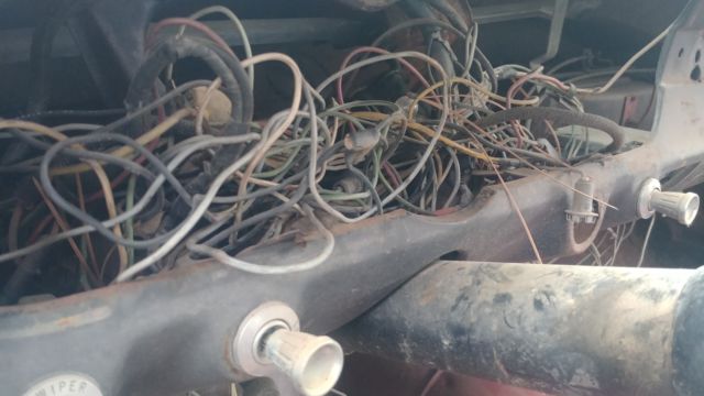 1966 Red Ford Mustang