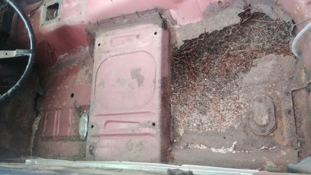 1966 Red Ford Mustang