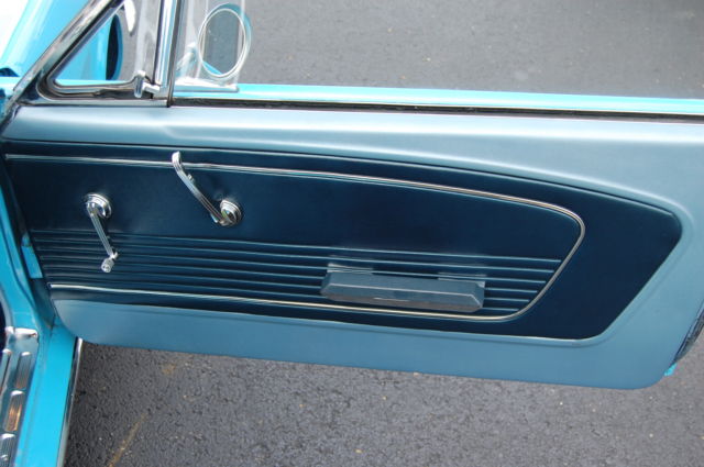 1966 Blue Ford Mustang Coupe