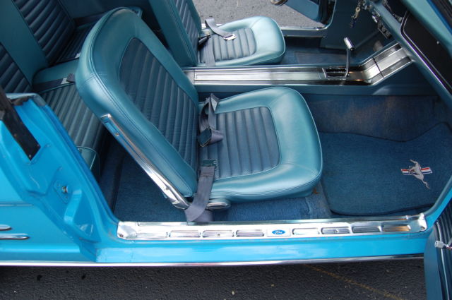 1966 Blue Ford Mustang Coupe
