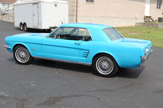 1966 Blue Ford Mustang Coupe