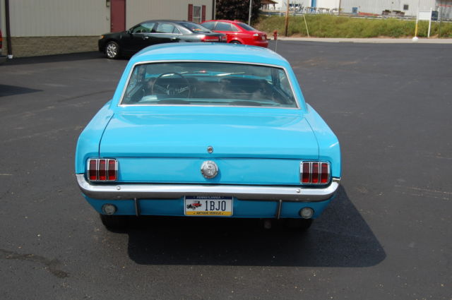 1966 Blue Ford Mustang Coupe