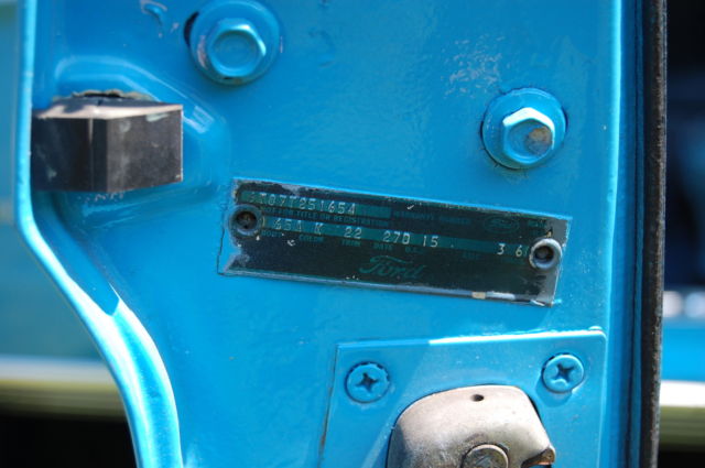 1966 Blue Ford Mustang Coupe