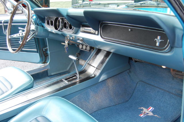 1966 Blue Ford Mustang Coupe